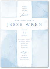 Watercolor Cross Boy