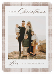 Plaid Border Elegance