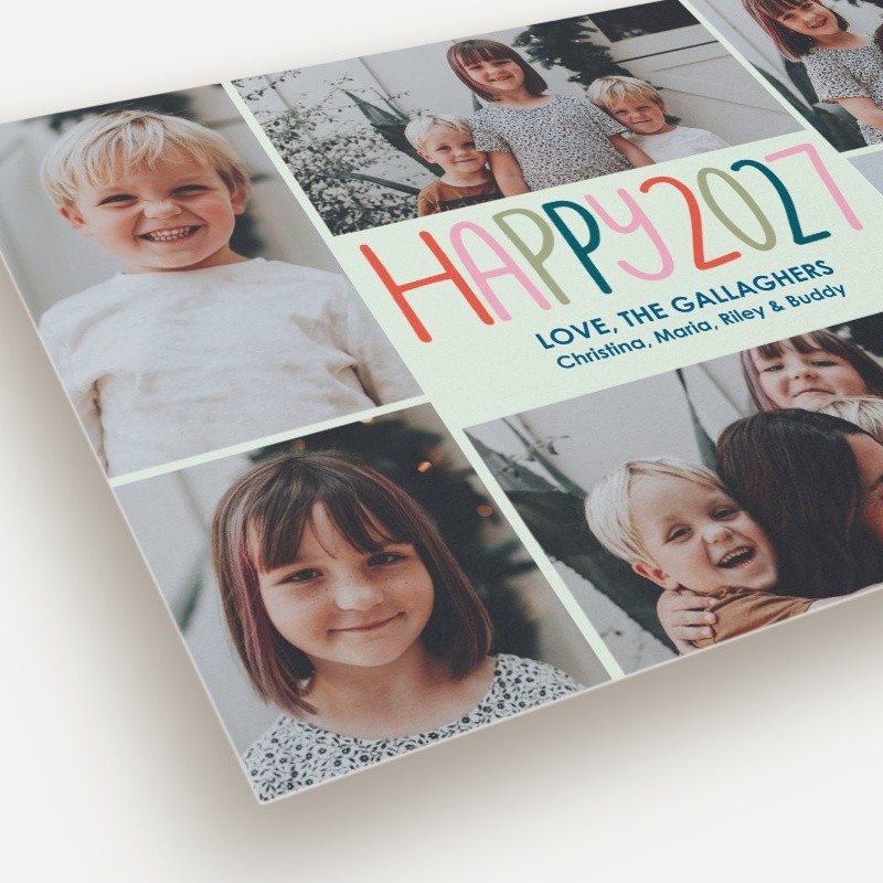 Cheerful Collection New Year's Card