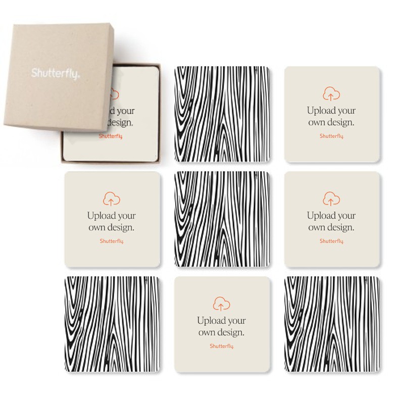Upload Your Own Design 3x3 Multicolor  Memory Game