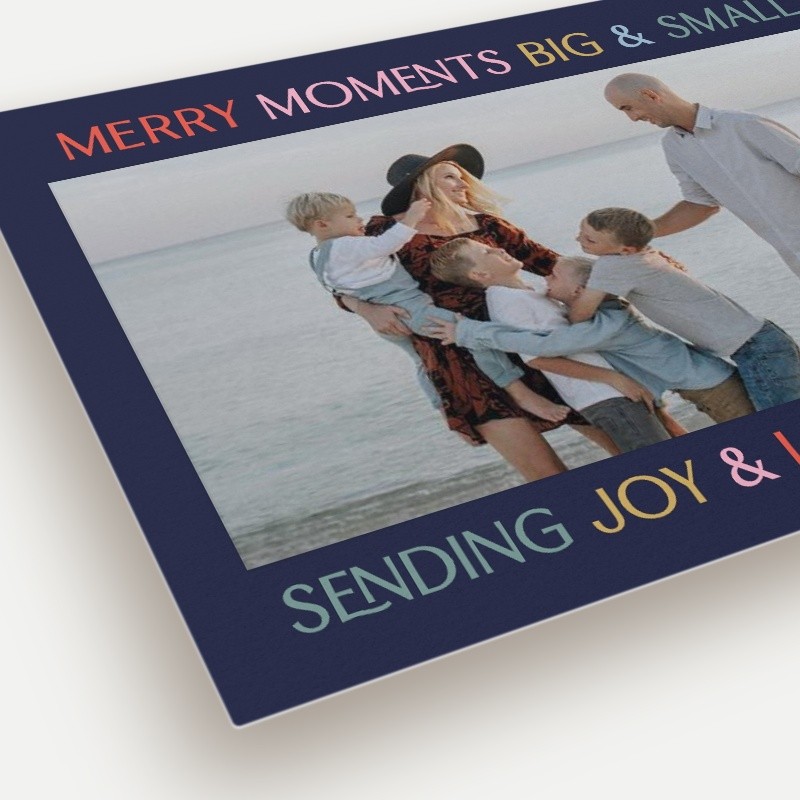 Cheerful Multi Christmas Card
