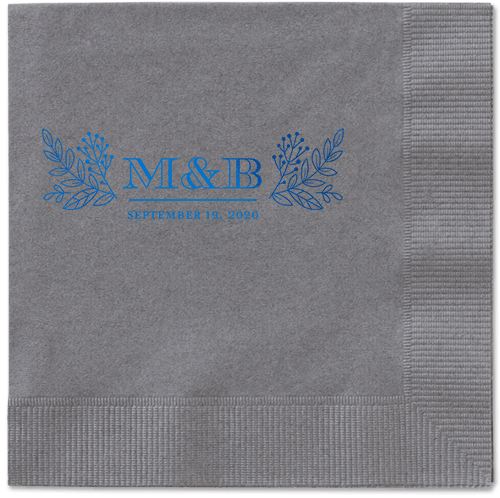 Personalized Engagement Napkins