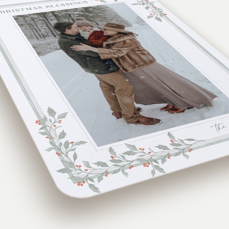 Climbing Vines Holiday Card