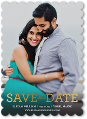 Focused On Forever Love 5x7 Foil Stamped