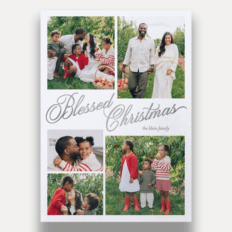 Elegant Gallery Holiday Card