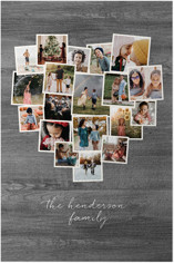 Heart Collage Portrait