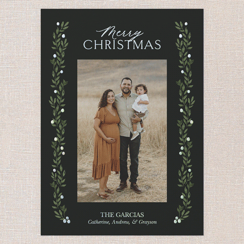 Elegant Christmas Card For Sister
