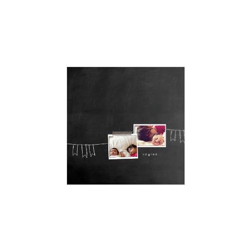 Baby Black And White 10x10 undefined  Premium Album