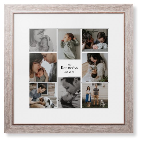 Modern Family Collage Portrait