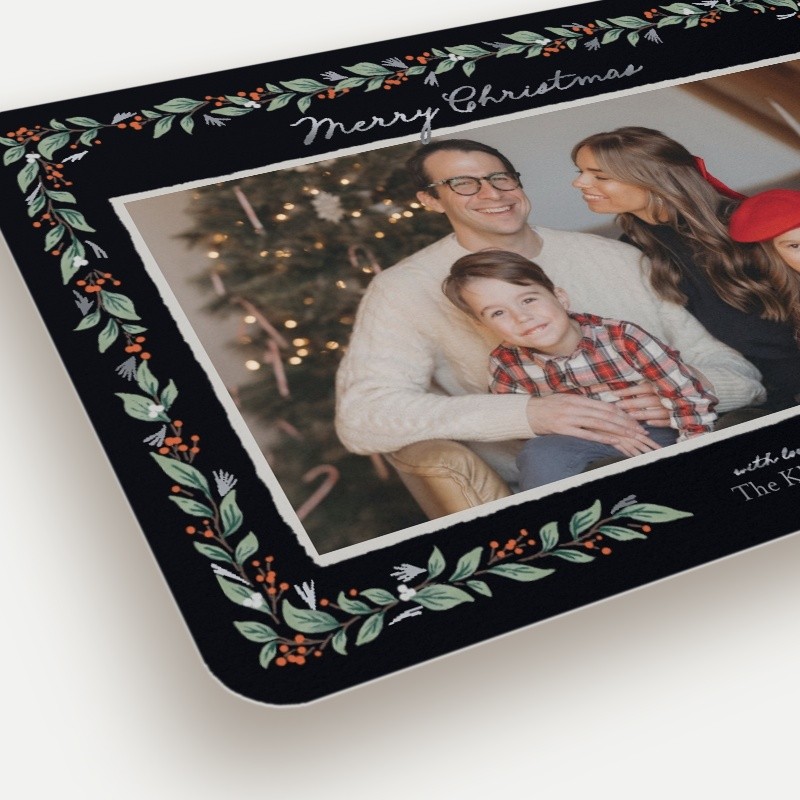 Botanical Frame Holiday Card