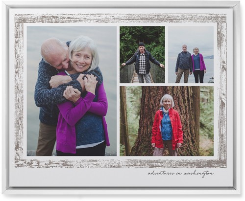 Brushed Border Collage Of Four