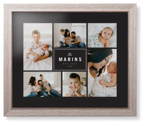Contemporary Family Collage