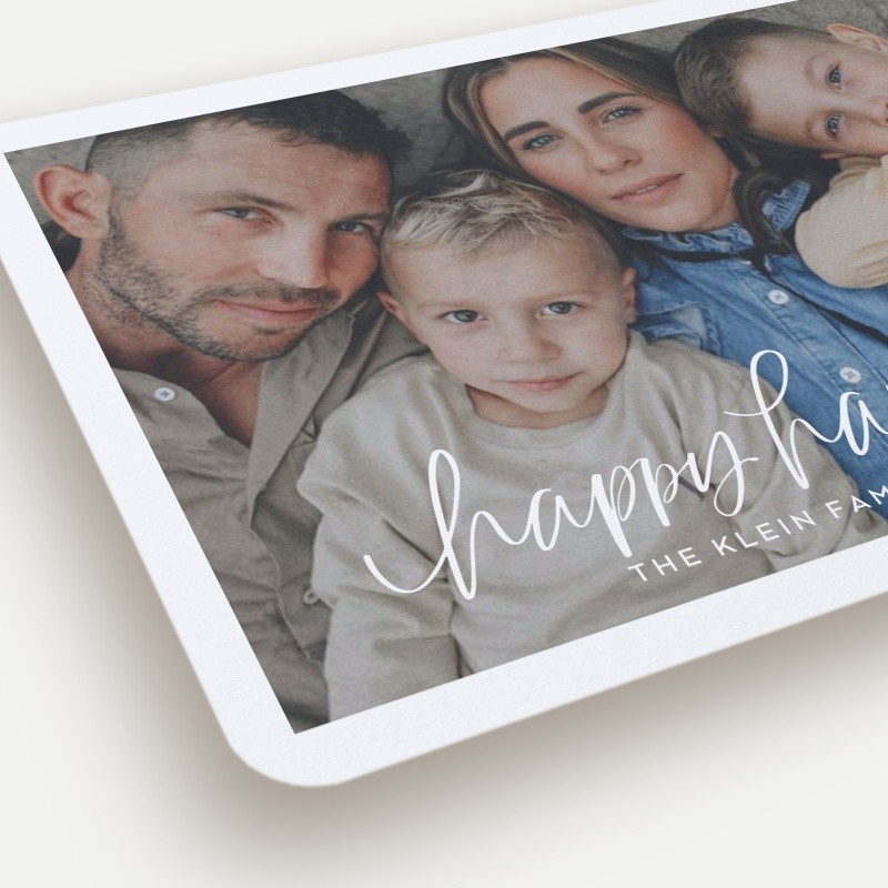 Modern Blessing Hanukkah Card