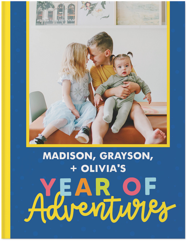 Bright and Bold Kids Year in Review by Sarah Hawkins Designs