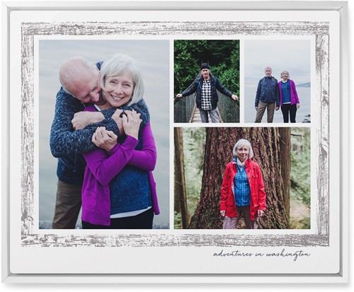 Brushed Border Collage Of Four