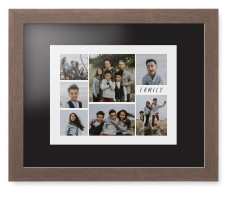 Rustic Picture Gallery Collage Of Seven