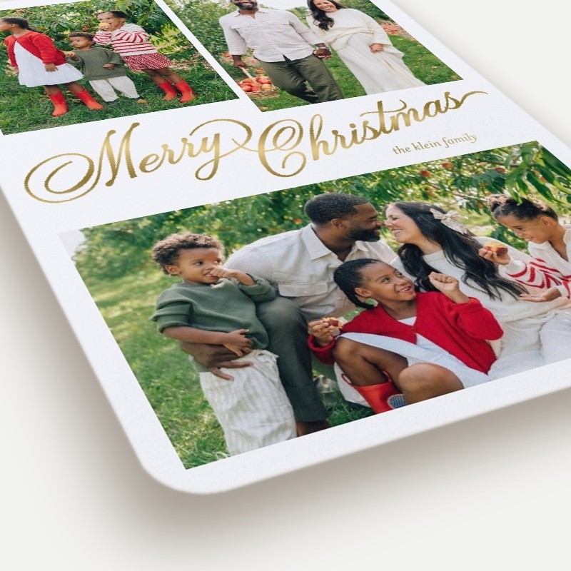 Elegant Gallery Holiday Card