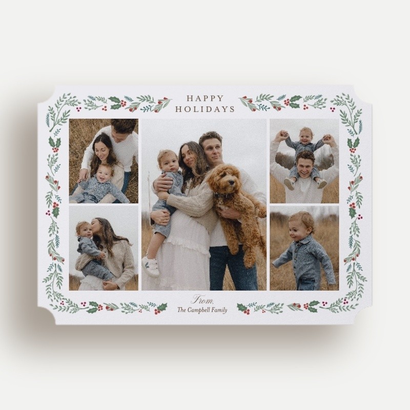Painted Holly Frame
