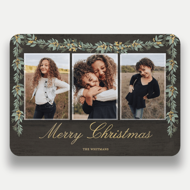 Berry Swag Holiday Card