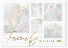 Gold Etched Family