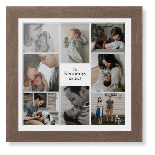 Modern Family Collage Portrait