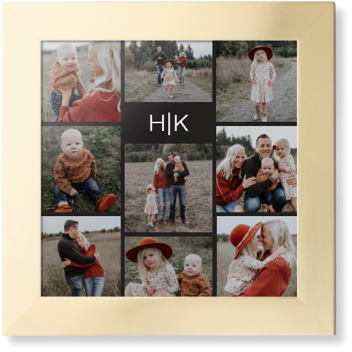 Modern Gallery Monogram of Nine