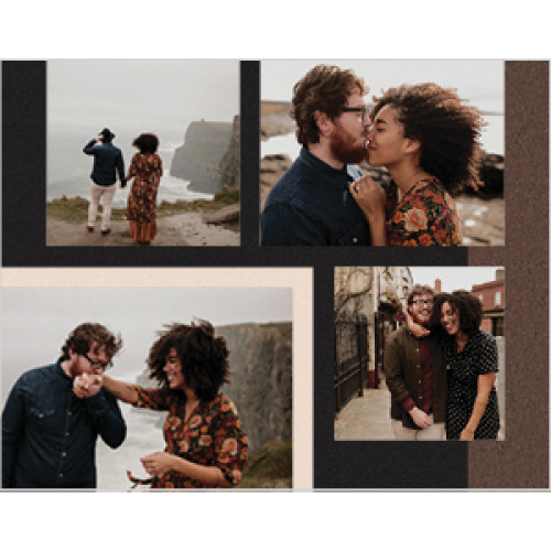 Modern Dark Neutrals Calendar 8x11 undefined  Wall Calendar