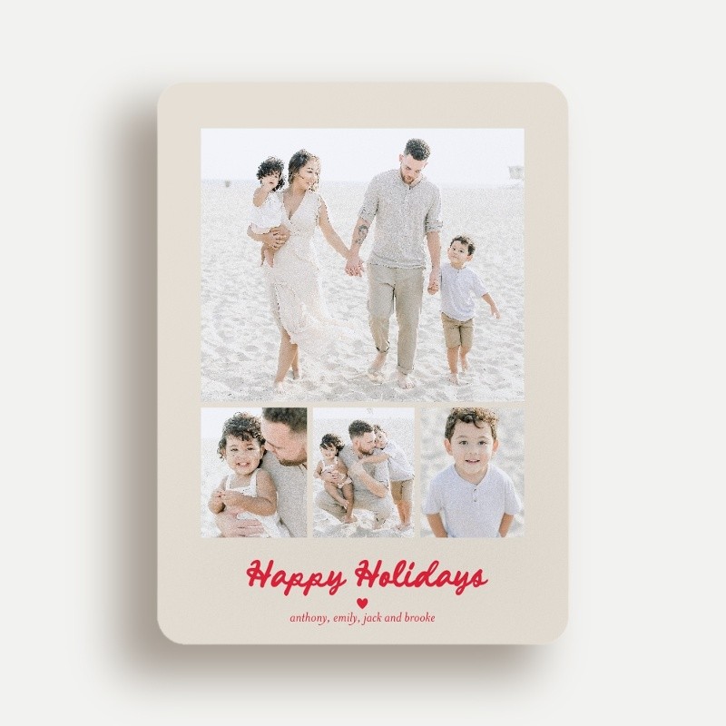 Nine Frame Holiday Card
