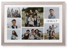 Rustic Picture Gallery Collage Of Seven