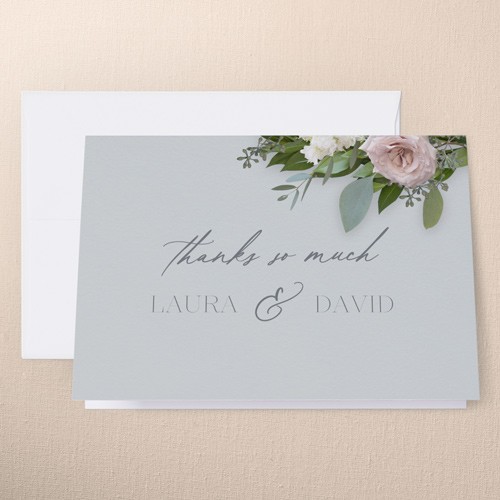 Classic Bouquet 3x5 Folded Card by Petite Lemon