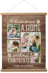 Rustic Pawprints