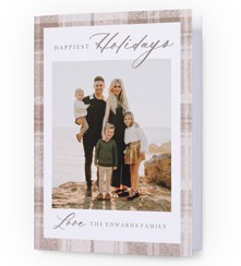 Plaid Border Elegance