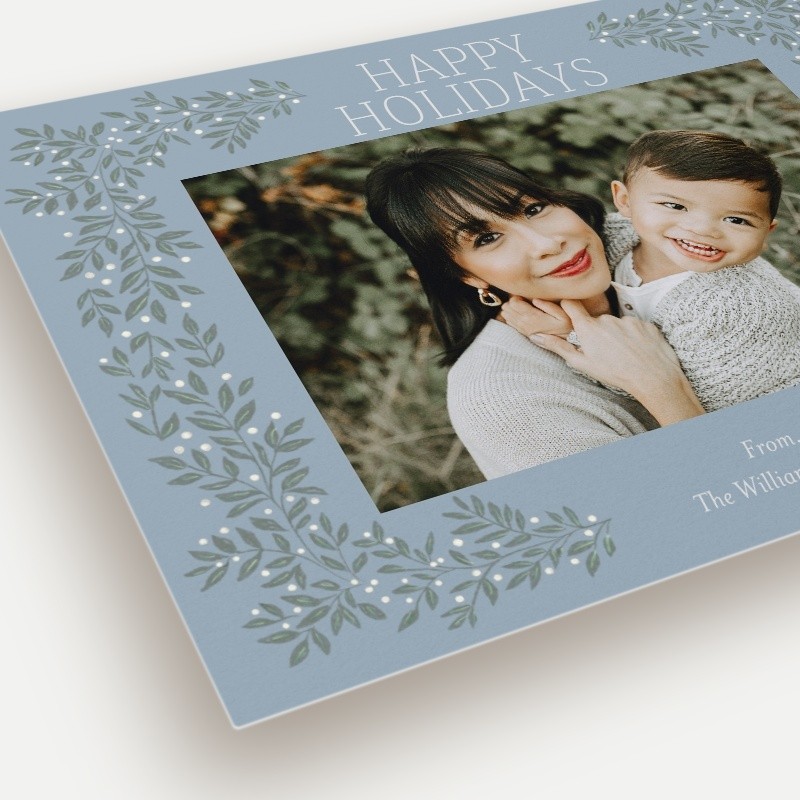 Arched Branches Holiday Card