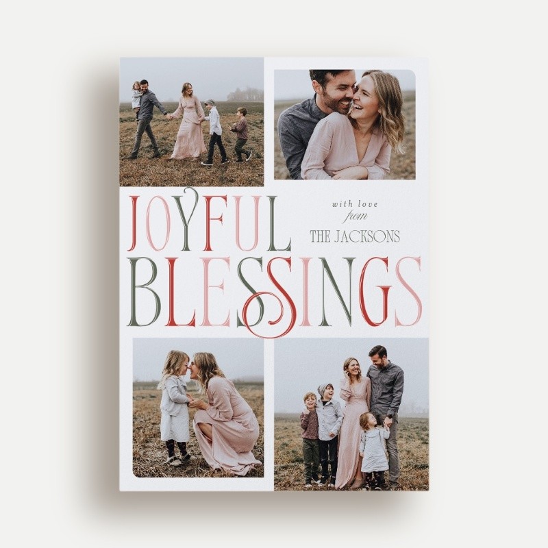 Merry Marquee Holiday Card