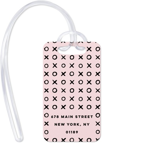 Princess XO 2x3 Pink  Luggage Tag