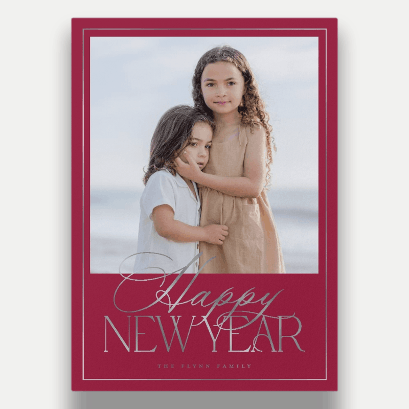 Refined Collage Holiday Card
