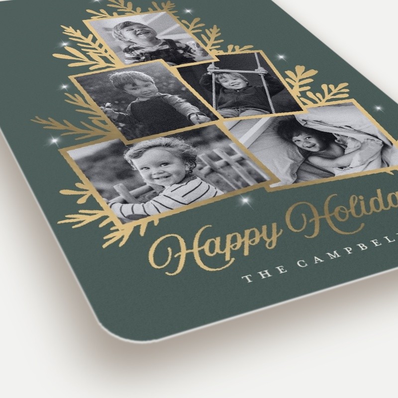 Sprig Tree Holiday Card