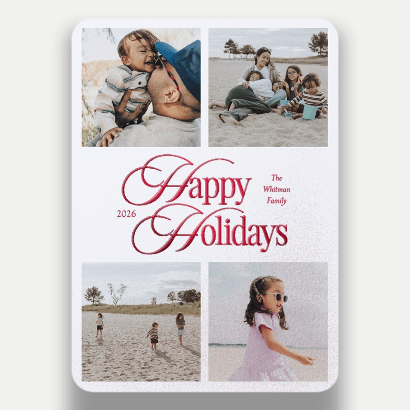 Grand Collage Holiday Card