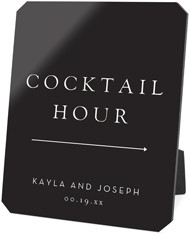 Wedding Direction Sign