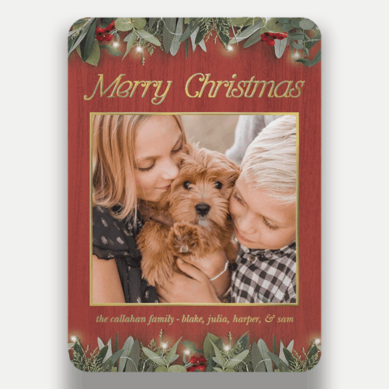 Botanical Trio Holiday Card