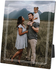 Modern Double Border Portrait