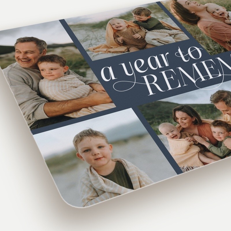 Looking Back New Year's Card