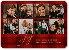 Joyful Holiday Plaid