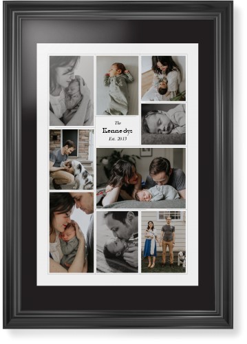 Modern Family Collage Portrait