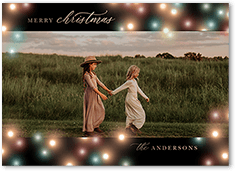 Colorful Bokeh Border