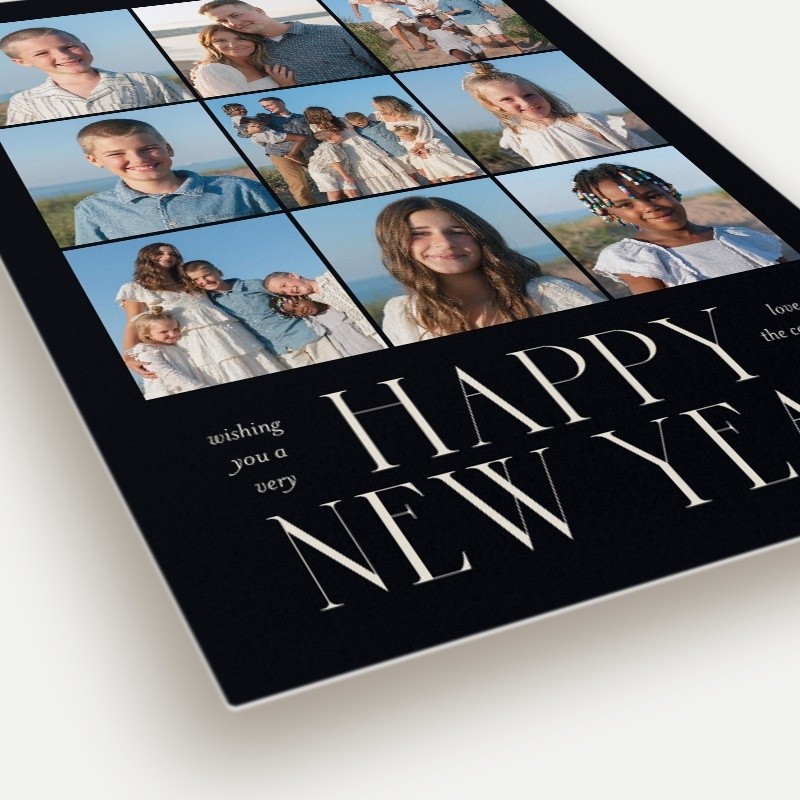 Grand Serif New Year's Card