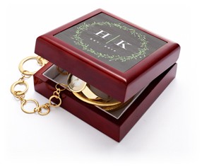 Rustic Monogram Foliage