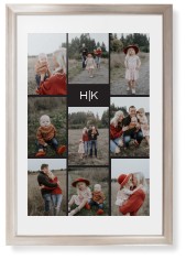 Modern Gallery Monogram of Nine