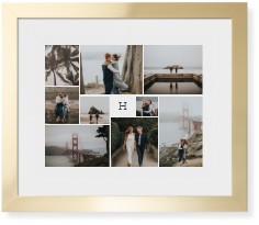 Classic Monogram Gallery of Nine