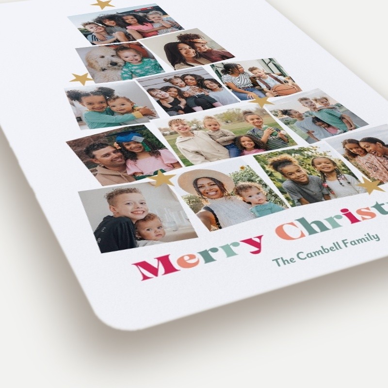Photo Tree Holiday Card